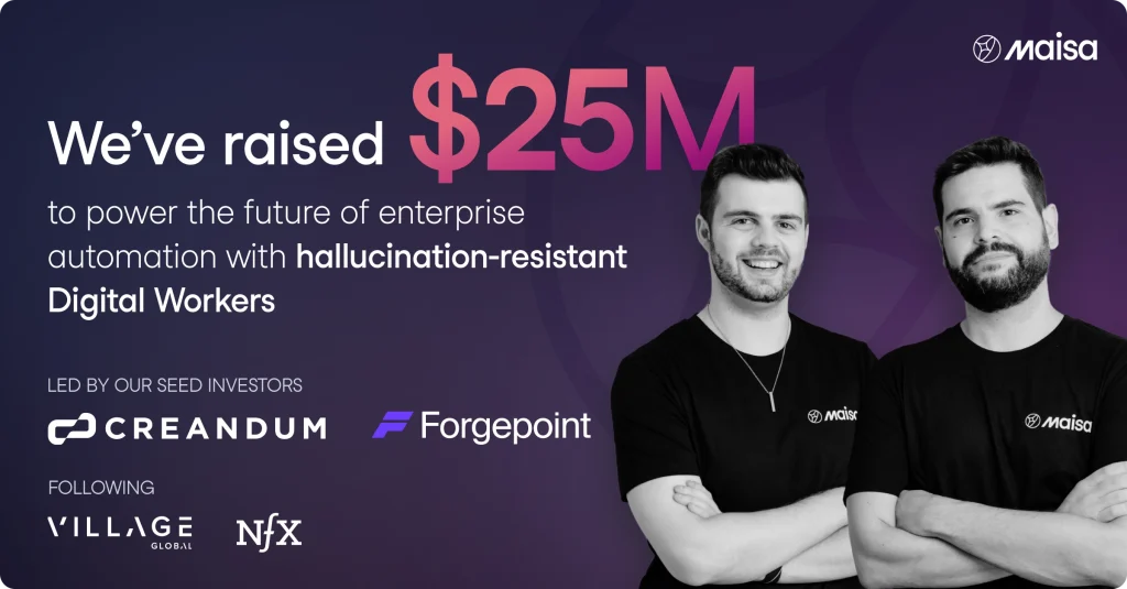 Maisa raises $25M seed investment